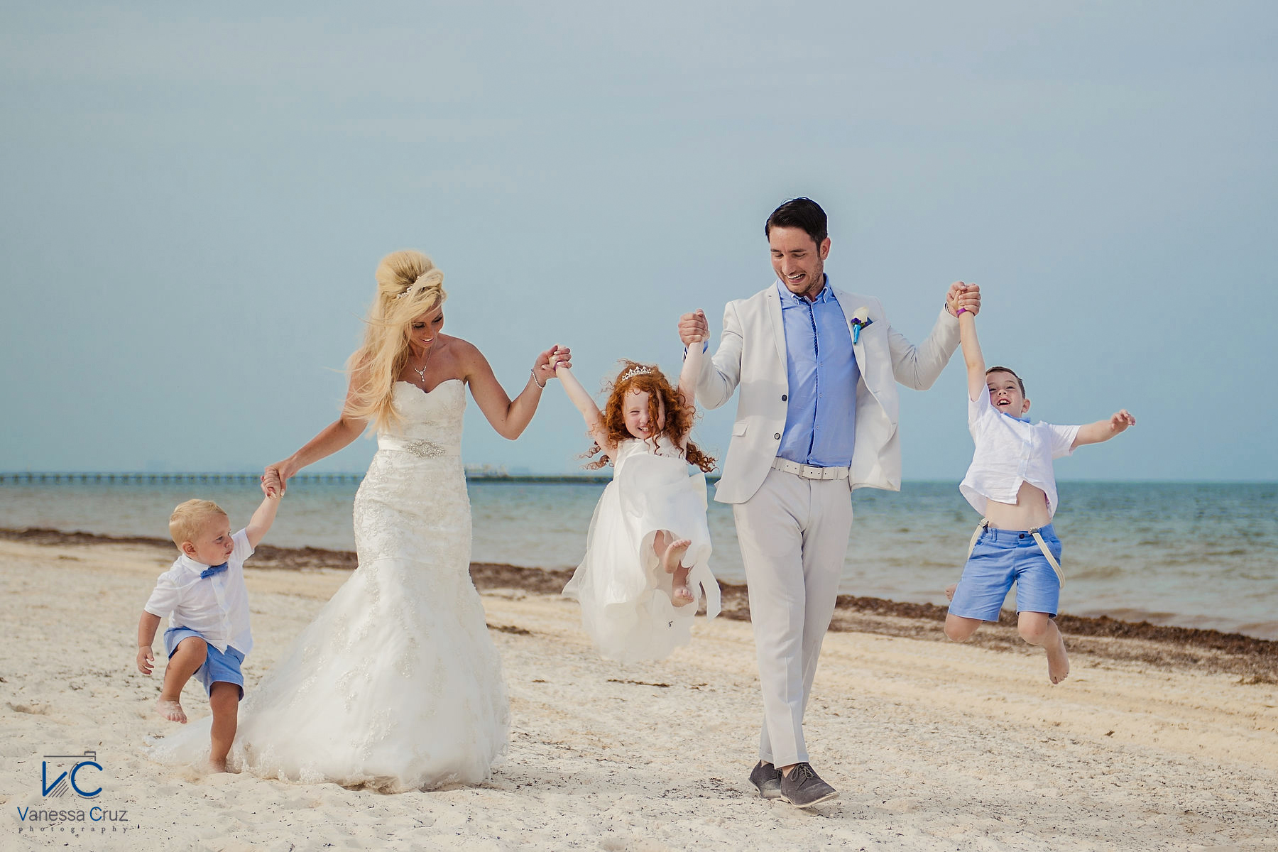 Moon Palace Destination Wedding with kids