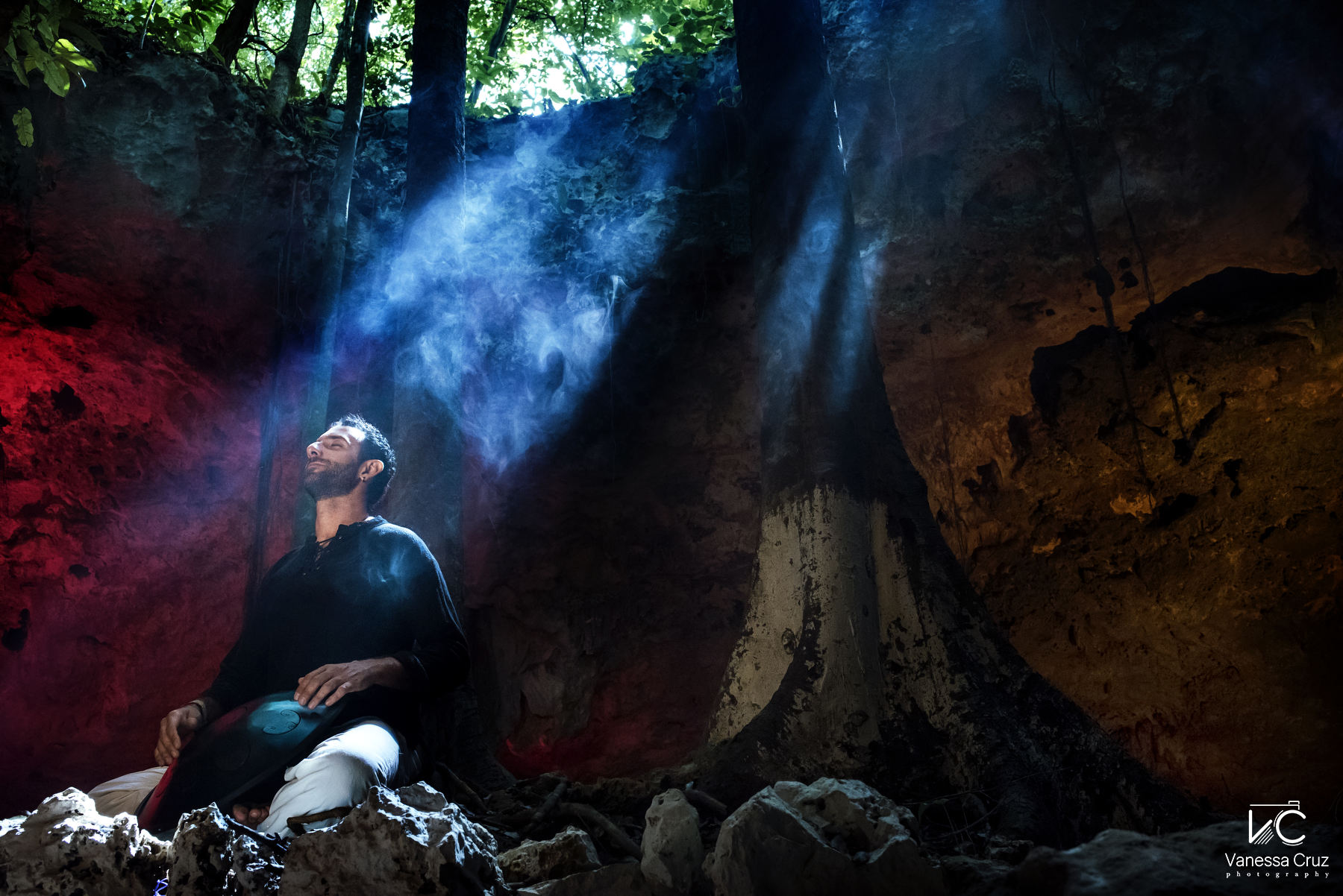 cenote portraits photography riviera maya mexico