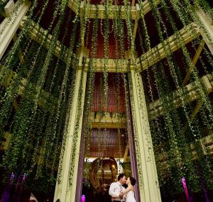 Paradisus Cancun Mexico Honeymoon Wedding Portrait 