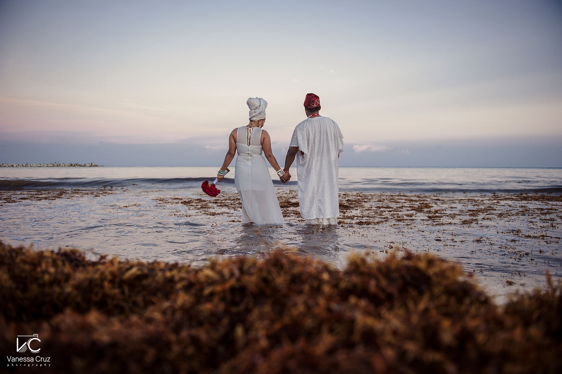Trash the Dress Destination Wedding Cancun Mexico