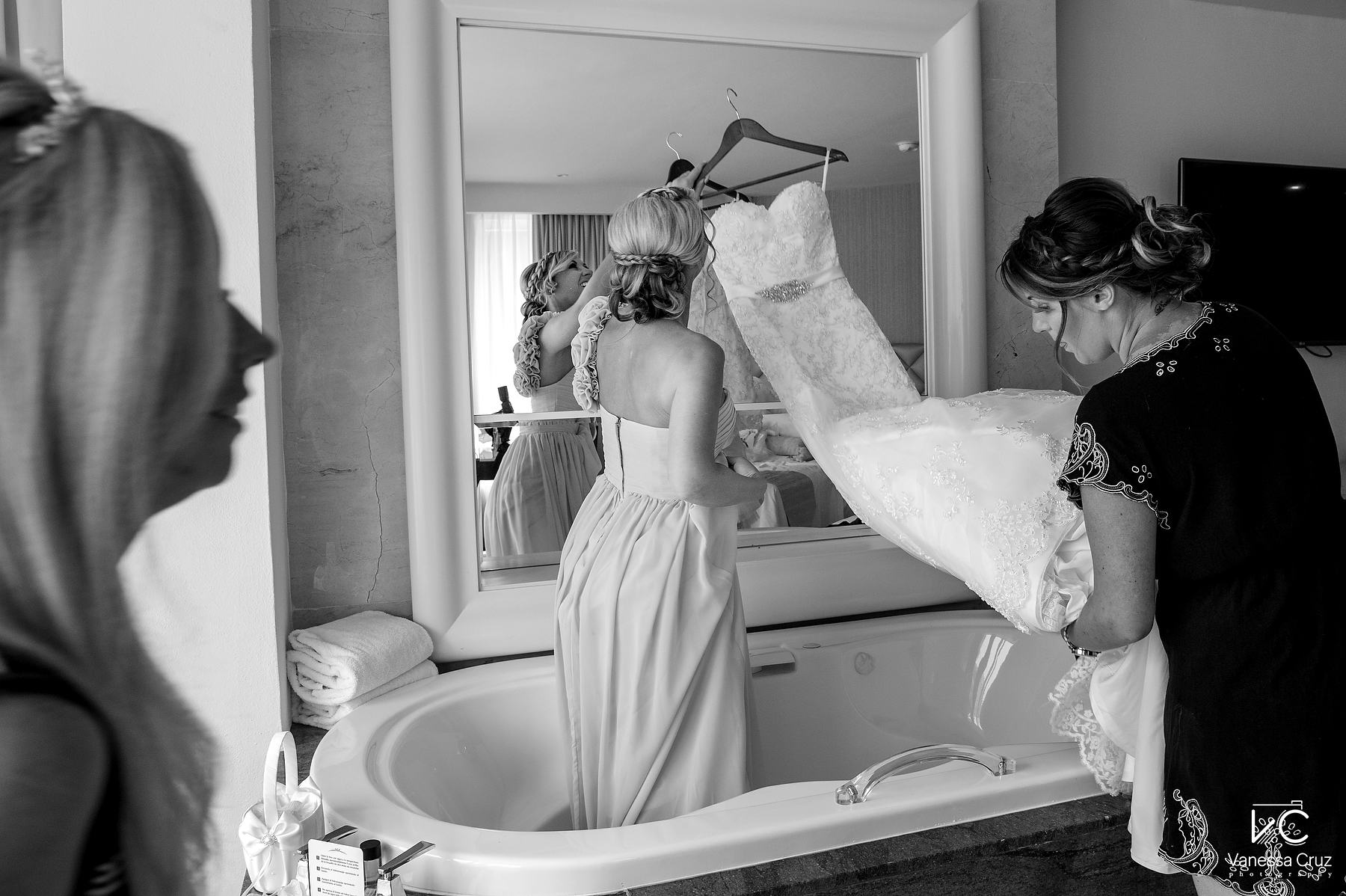 Wedding Dress Moon Palace Cancun Mexico