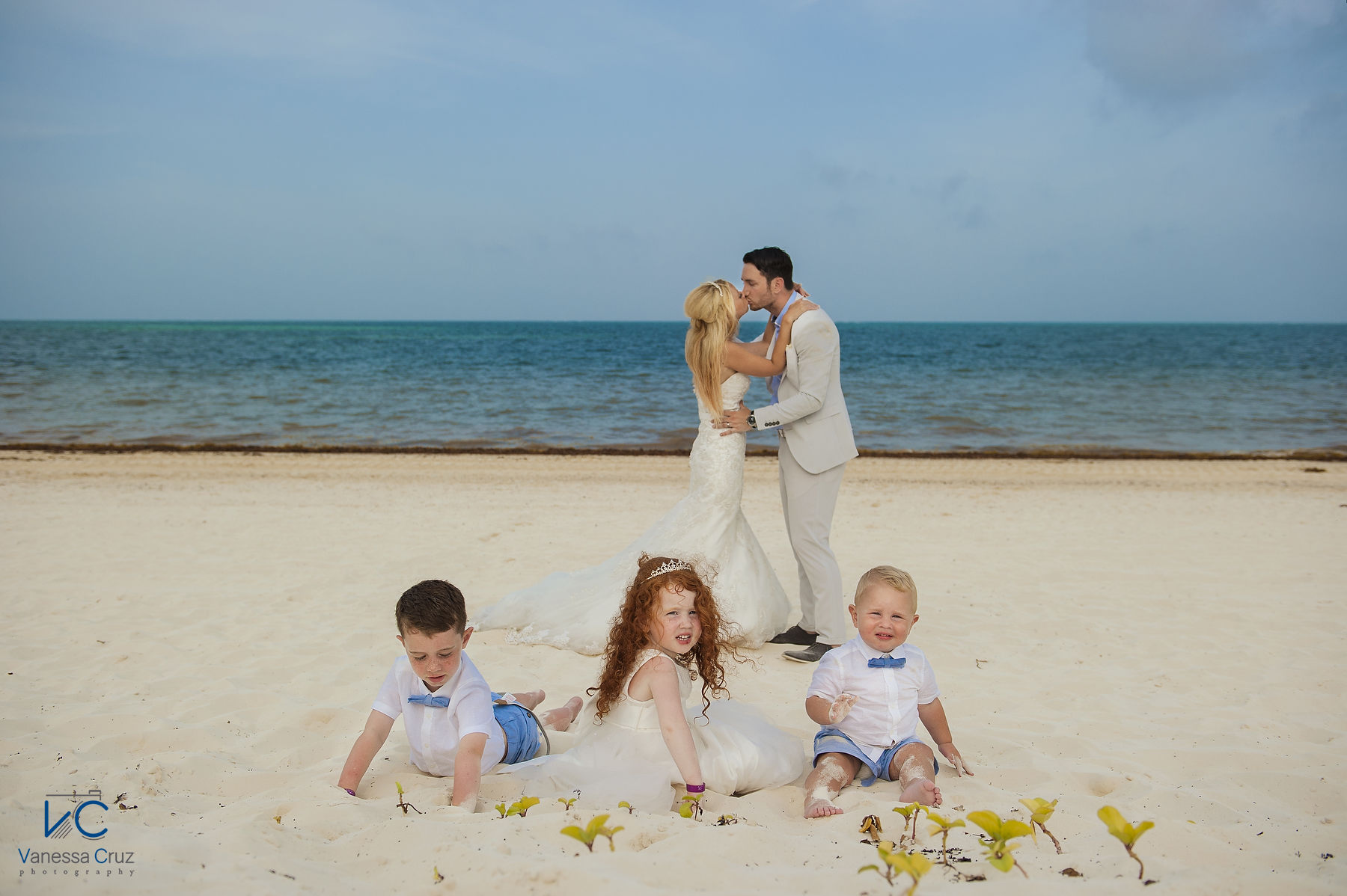 Wedding Portraits Moon Palace Cancun Mexico