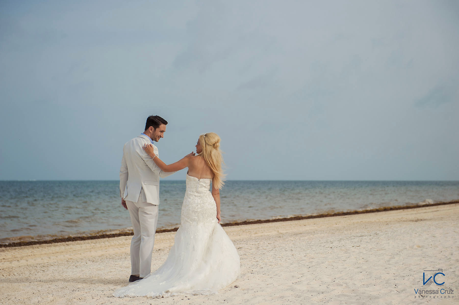 Beach Wedding Portraits Moon Palace Cancun Mexico