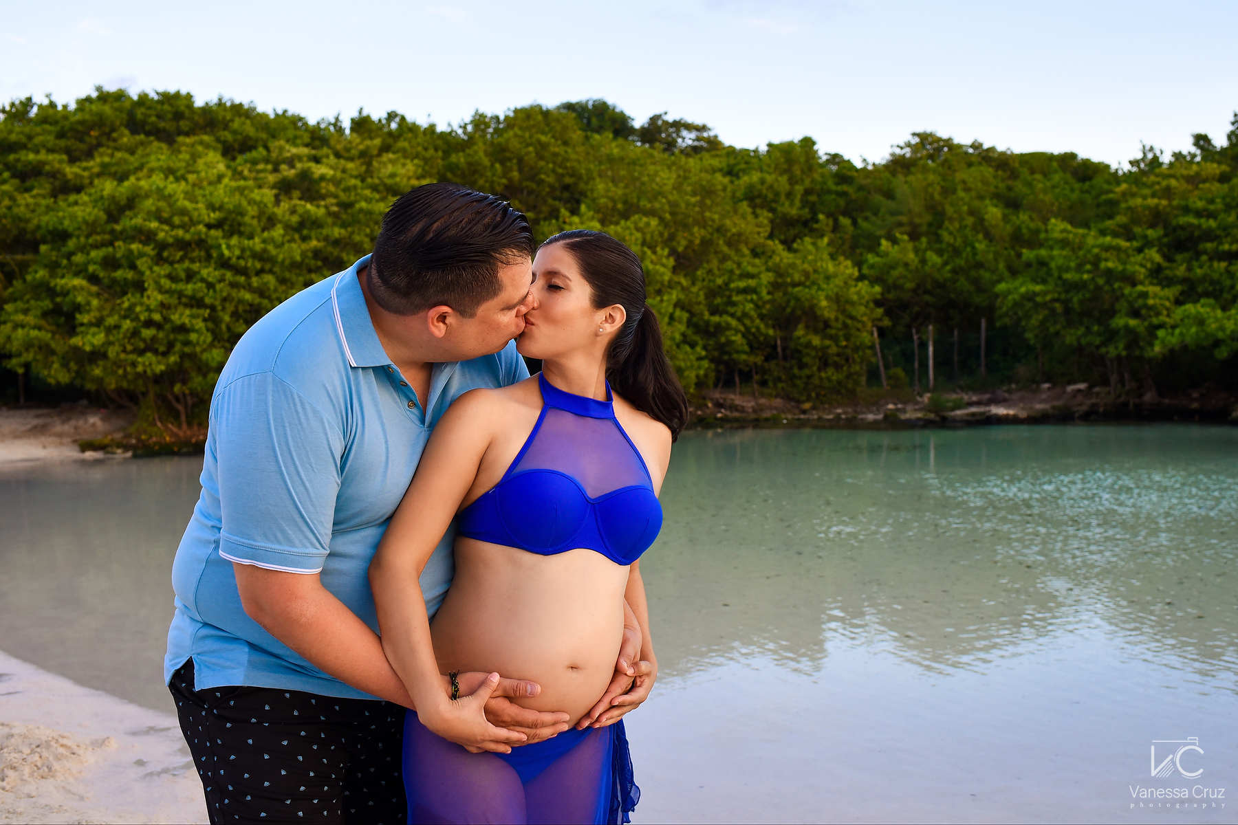 Documentary family portraits Playa del Carmen Riviera Maya Mexico