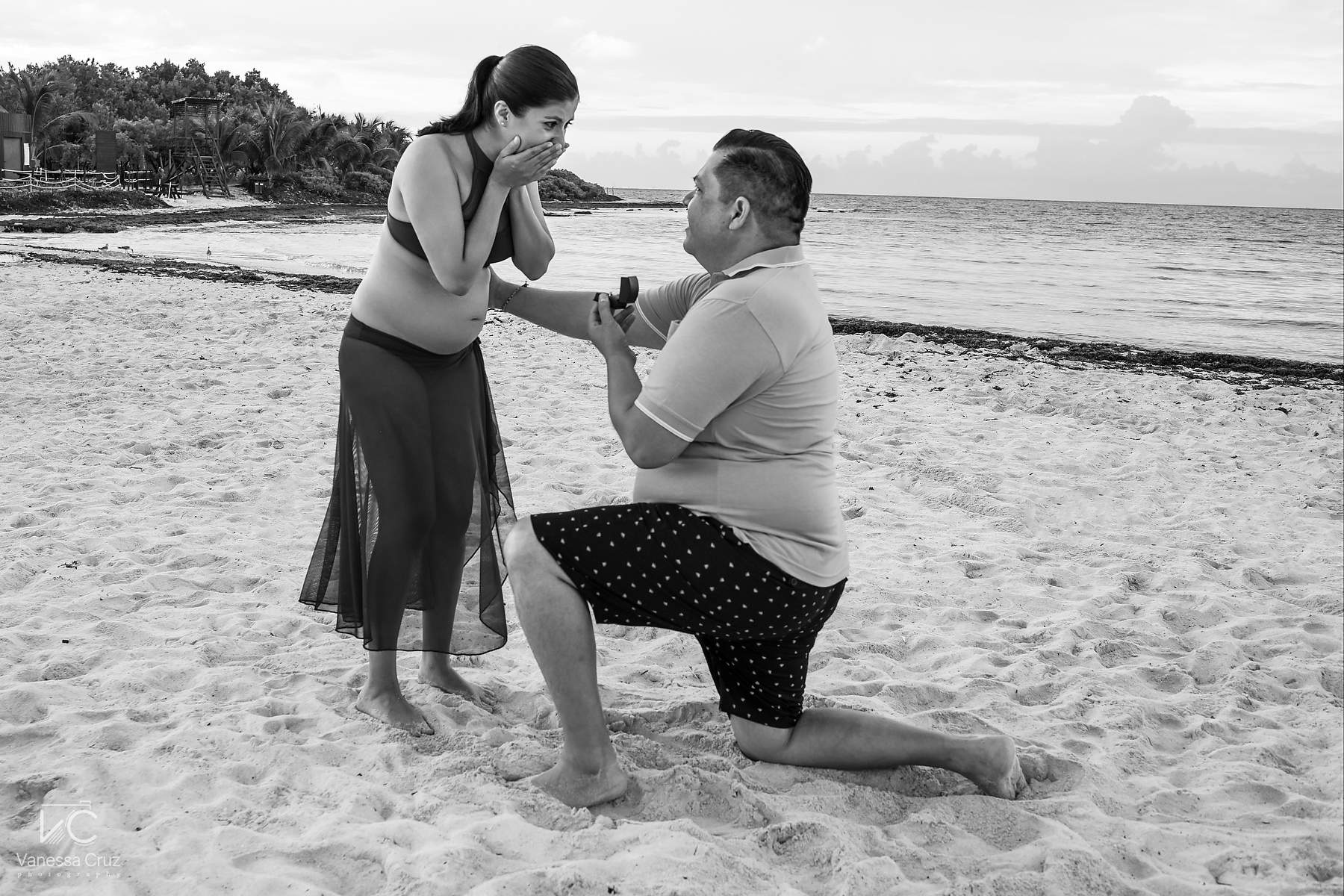 Destination Engagement Photography Playa del Carmen Mexico
