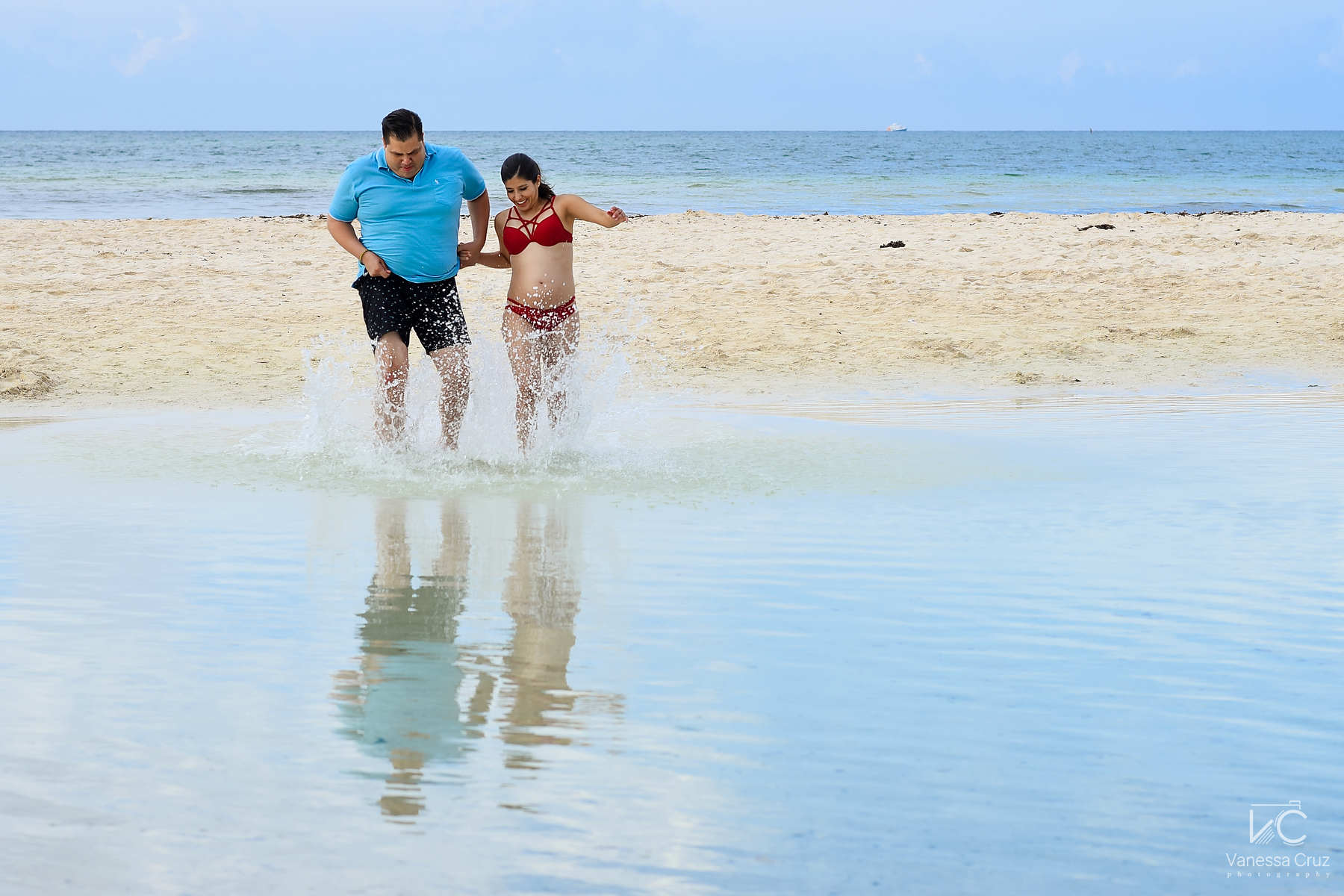 Destination Engagement and Maternity Photographer Playa del Carmen, Riviera Maya Mexico