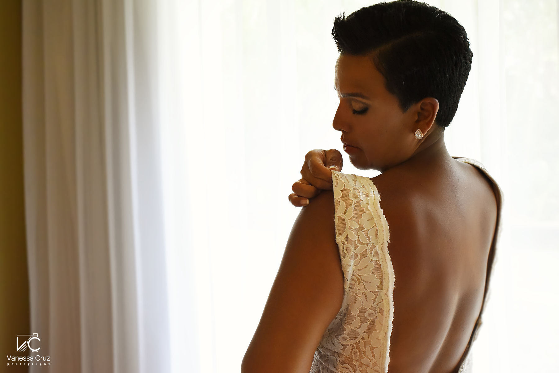 Bride getting Ready Vidanta Mayan Palace Riviera Maya Mexico