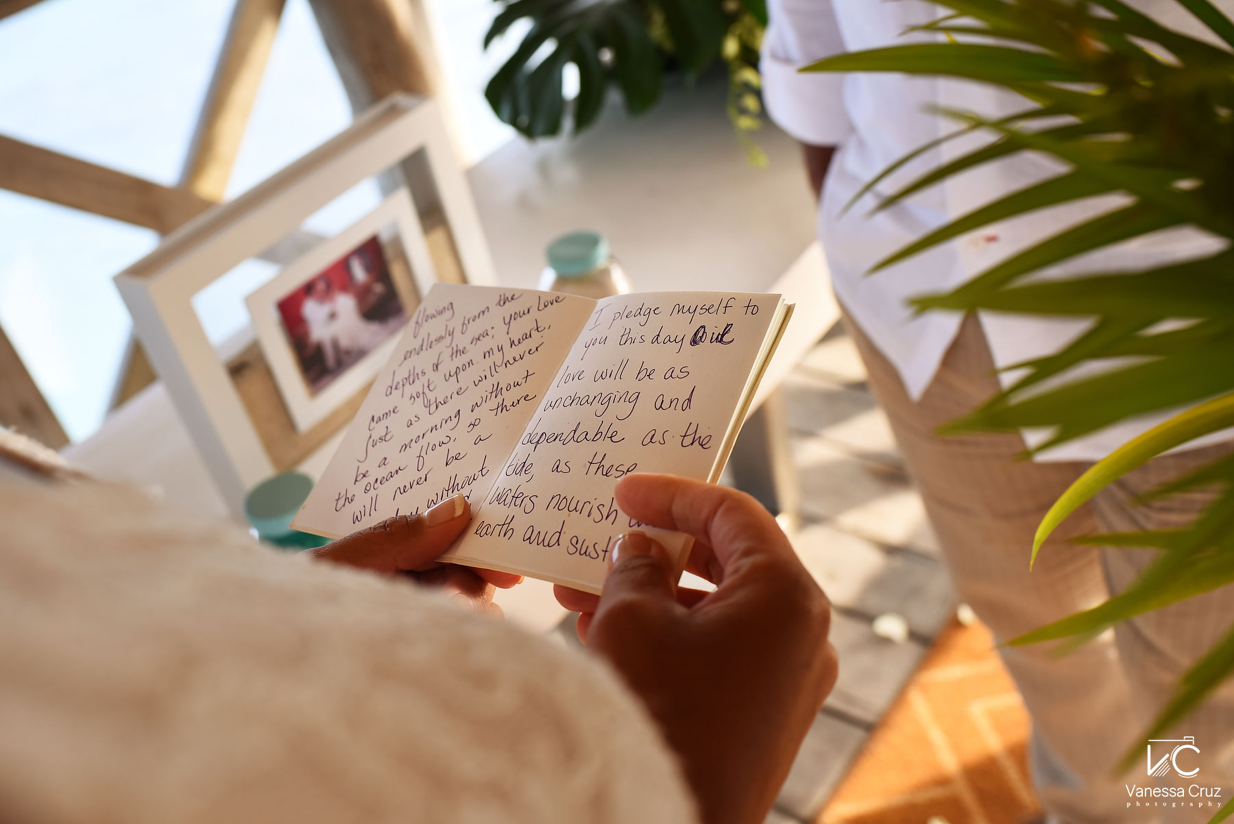 Bride Wedding ceremony Vows Vidanta Mayan Palace Riviera Maya Mexico