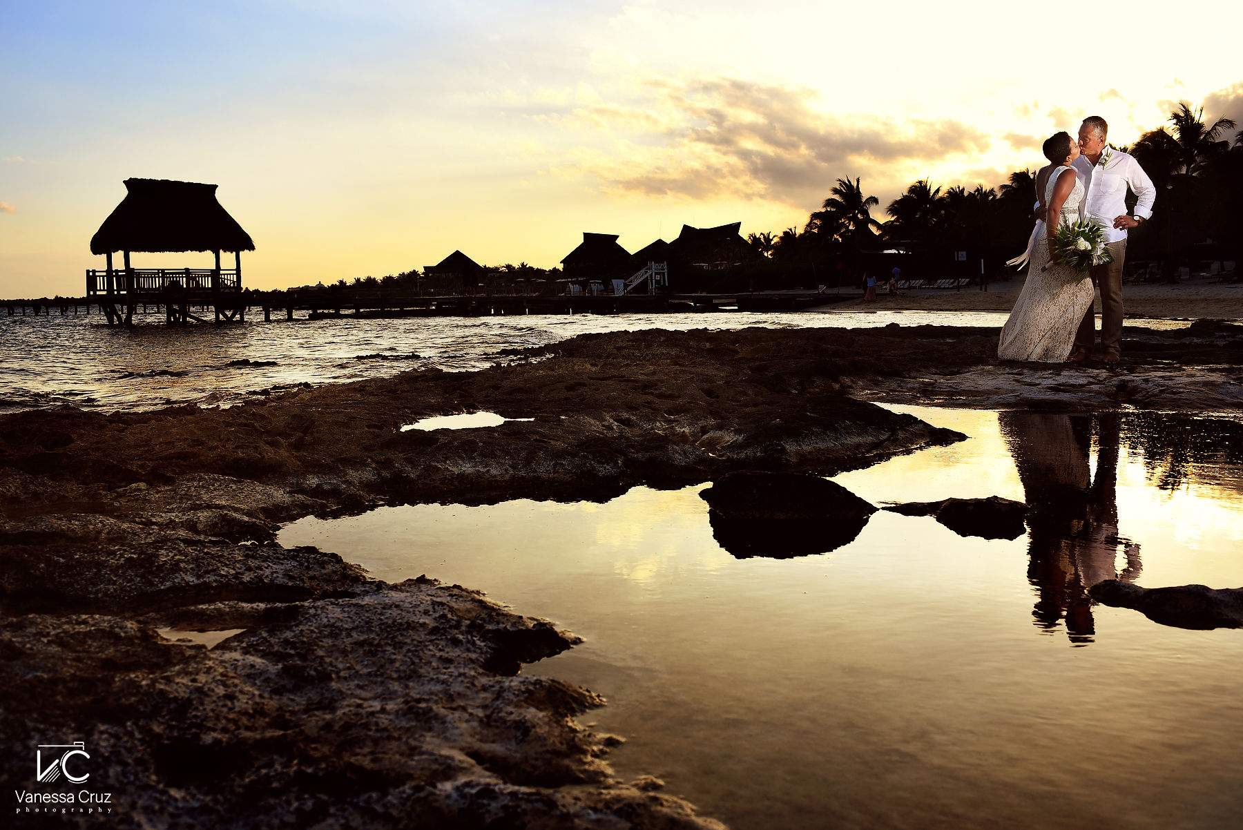 Destination Wedding Vow Renewal Photography Vidanta Mayan Palace Riviera Maya Mexico
