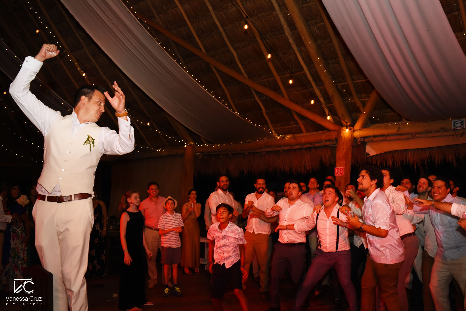Garter time  Blue Venado Riviera Maya Mexico