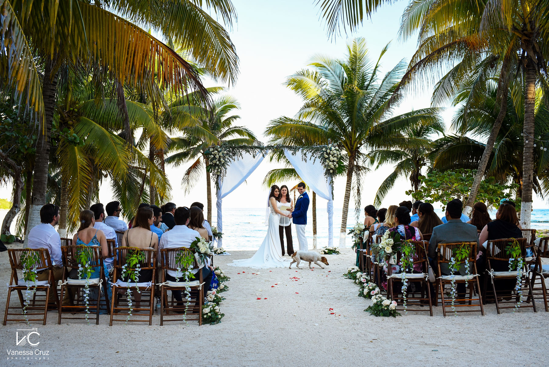 Beach destination wedding Blue Venado Playa del Carmen Mexico