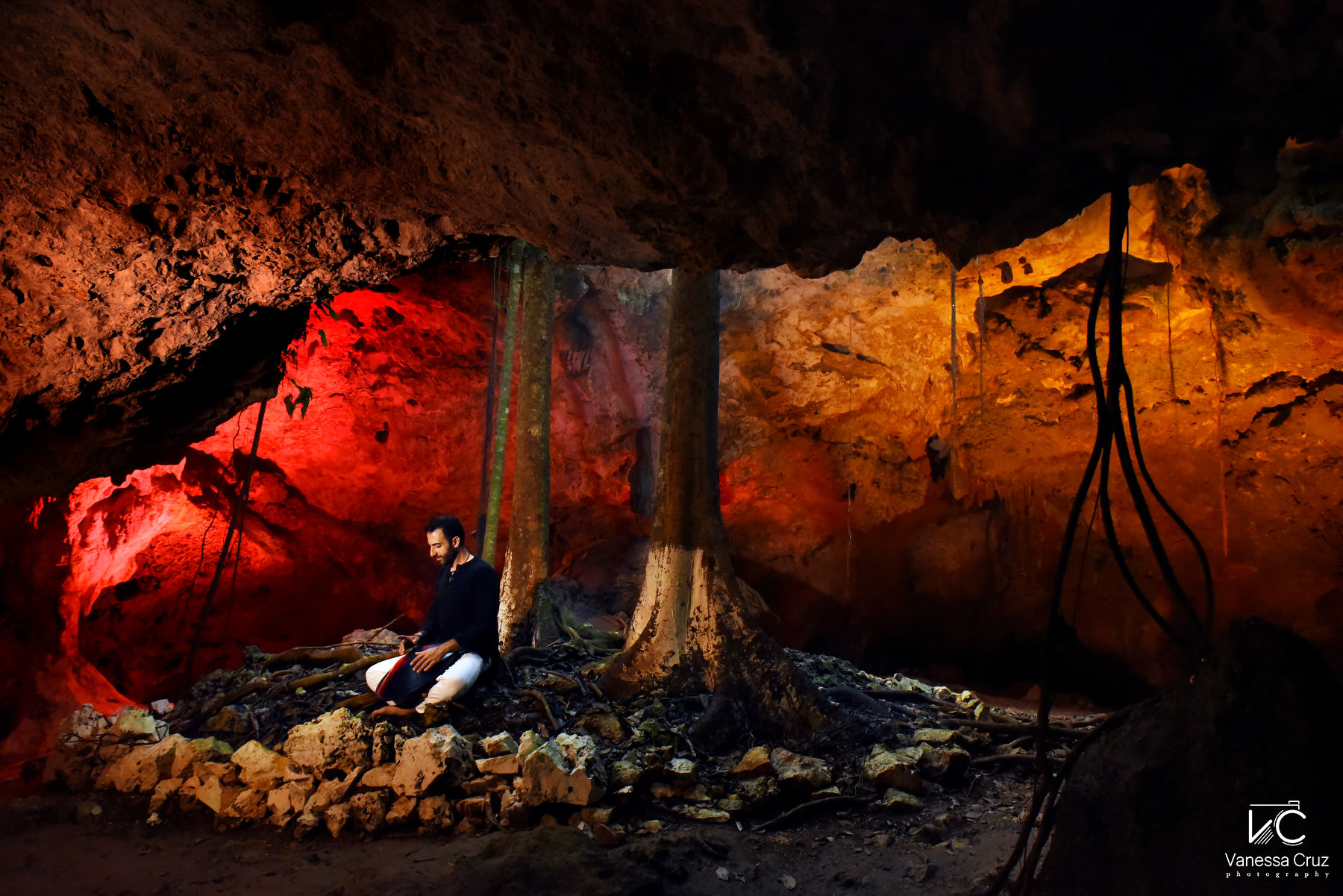 Creative Photography Cenote Riviera Maya Mexico 