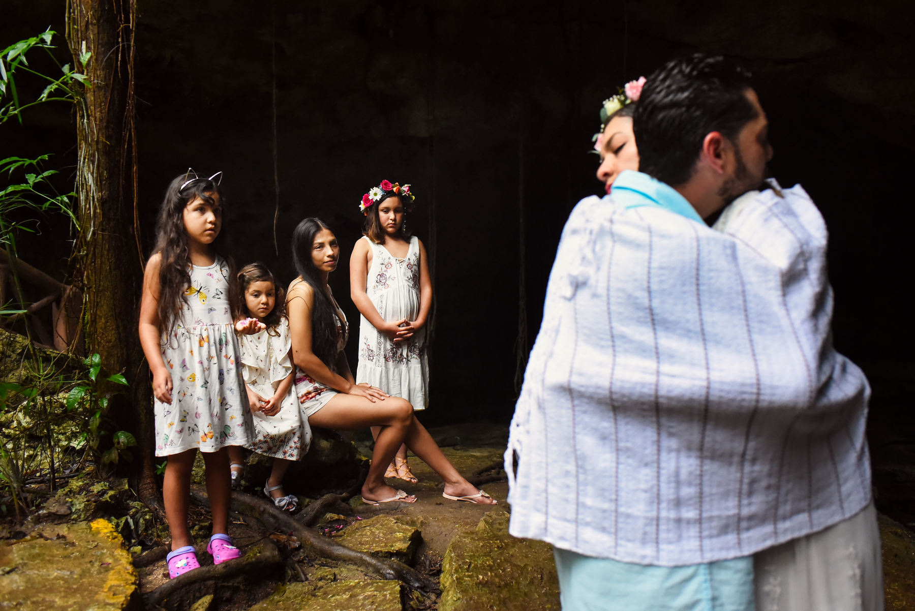 Cenote Wedding Riviera Maya Mexico 