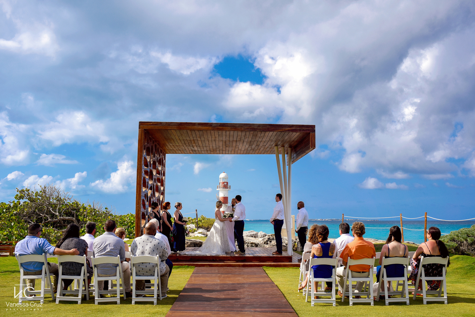 Lighthouse Destination Wedding Hyatt Ziva Cancun Mexico