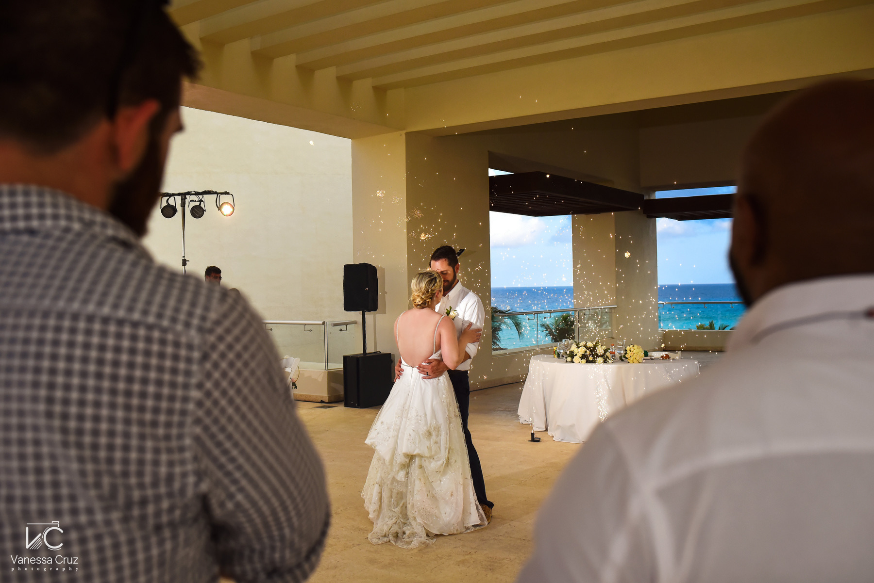 First Dance Mexico destination wedding Hyatt Ziva Cancun Mexico