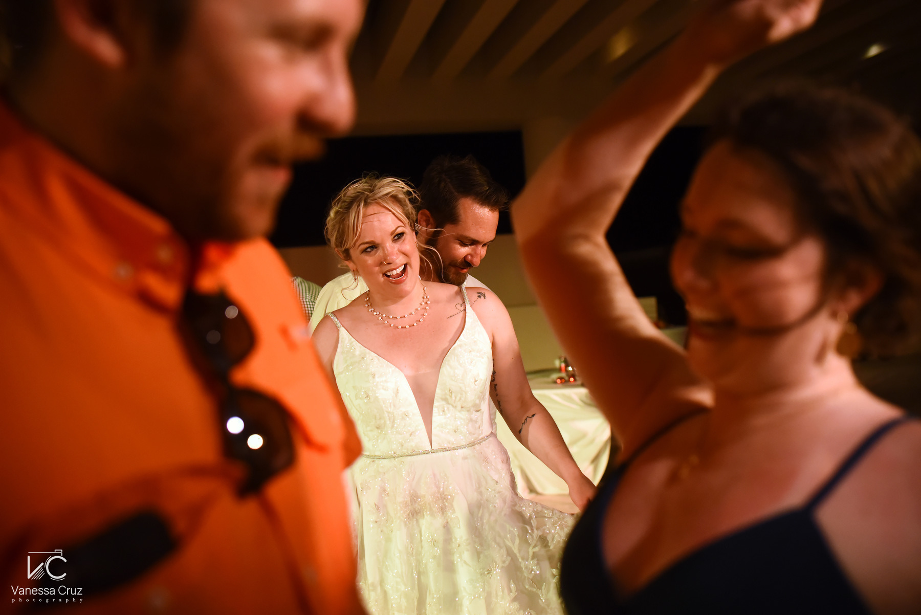 Destination wedding reception Hyatt Ziva Cancun Mexico
