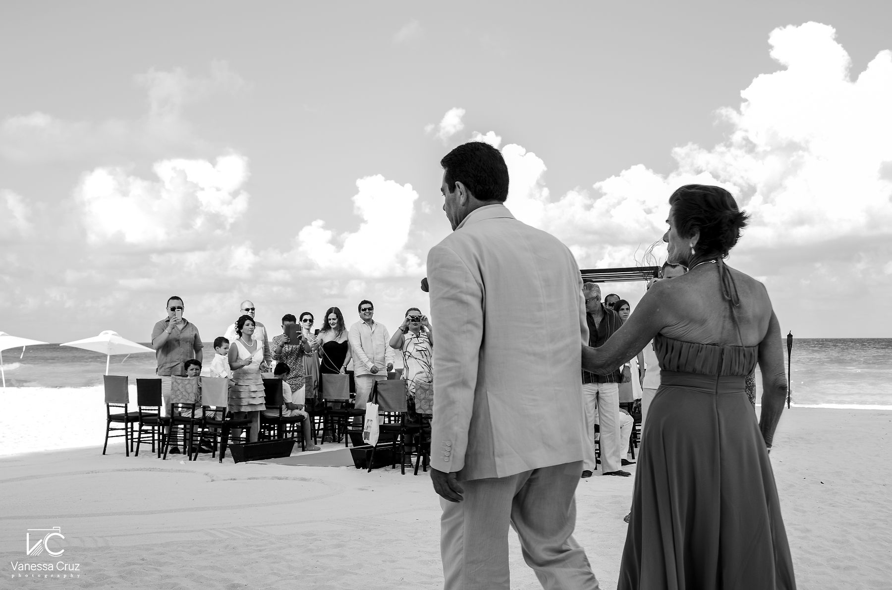 Destination Wedding Ceremony at Hard Rock Hotel Cancun Mexico