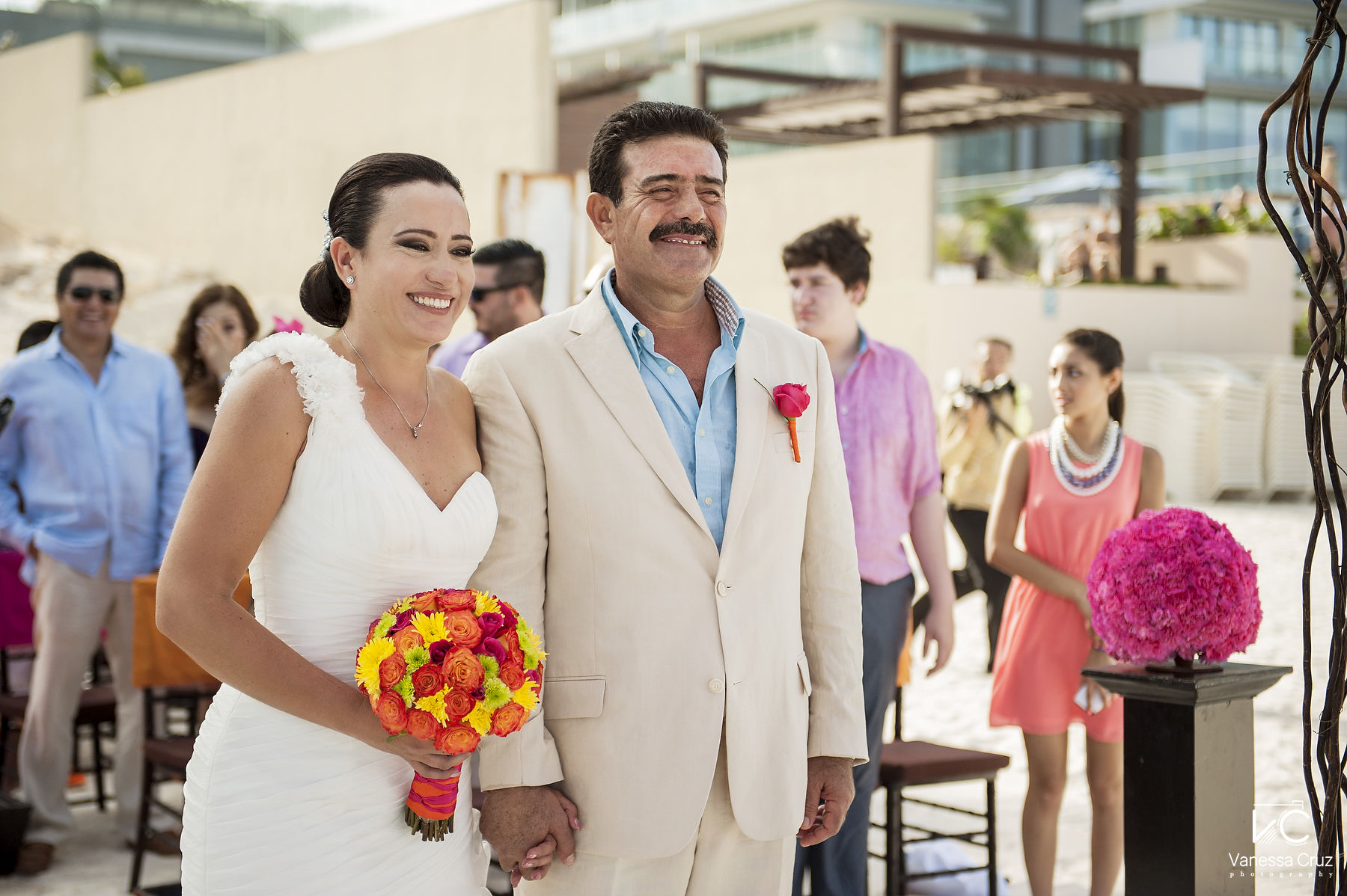 Mexican Destination Wedding Ceremony