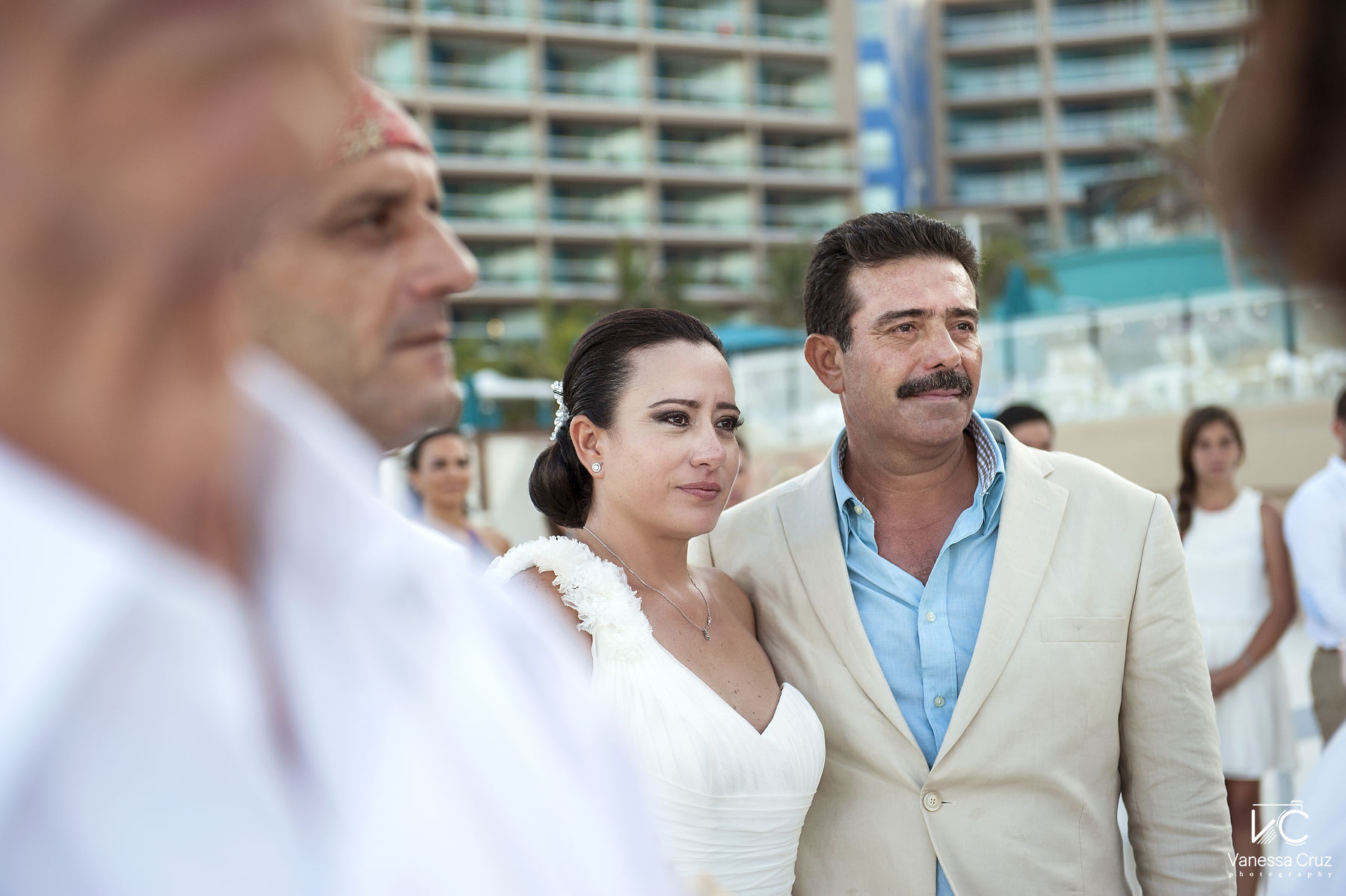 Bride and Groom Mayan Ceremony Cancun Mexico