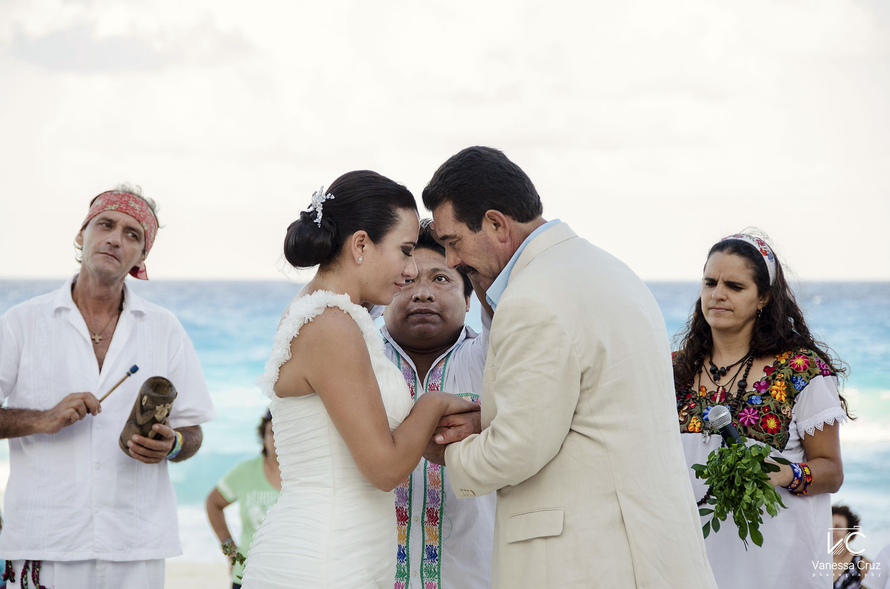 Hard Rock Hotel Mexican Mayan Ceremony Cancun Mexico