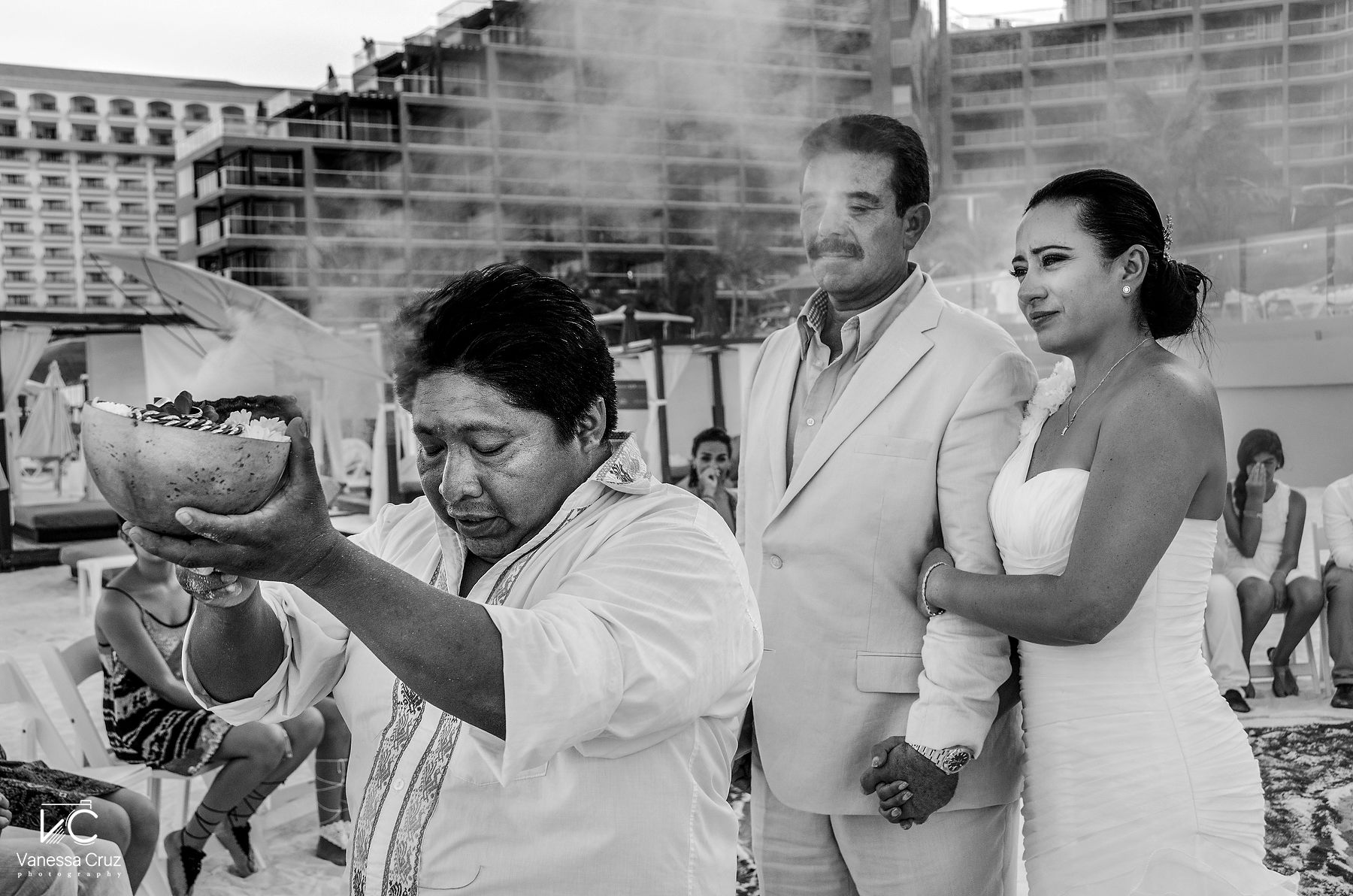 Eventos Luz Mayan Ceremony Blessing Hard Rock Hotel Cancun Mexico