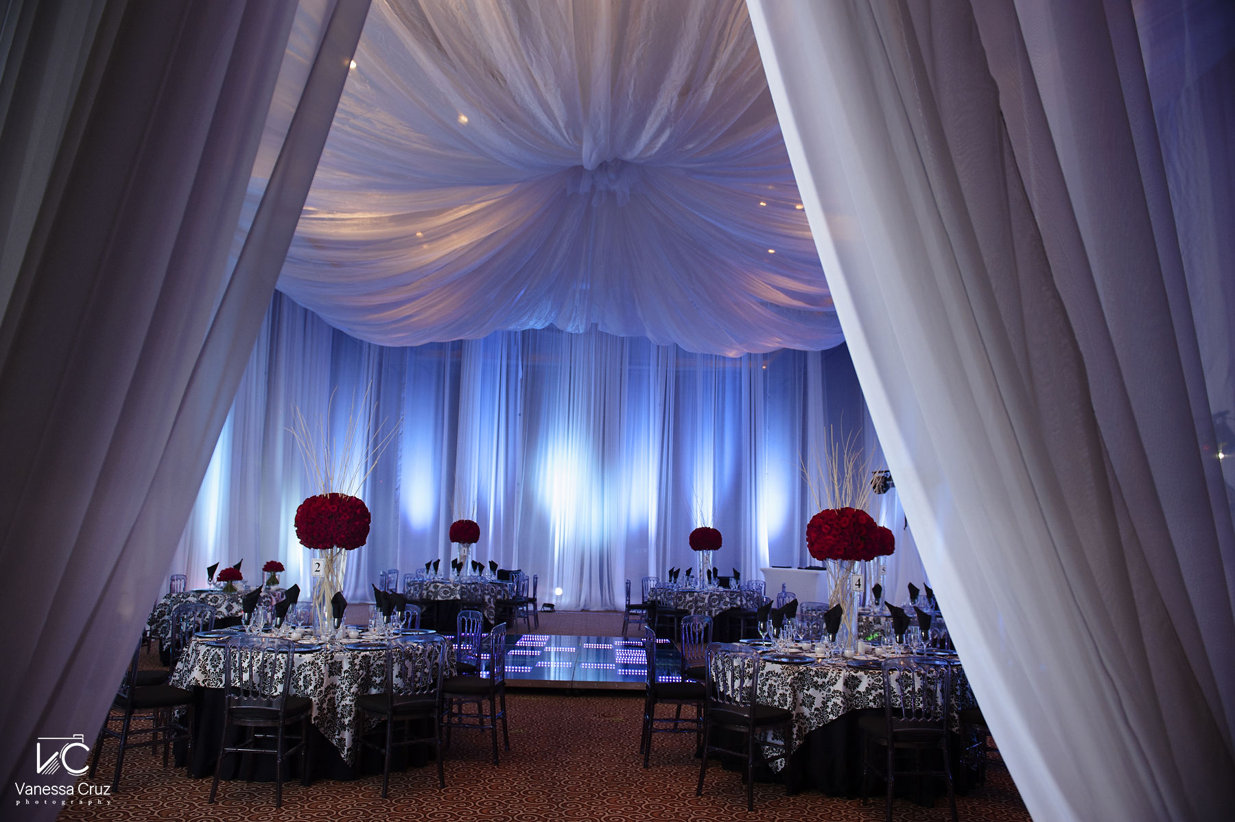 Wedding Venue Set up Hard Rock Cancun Mexico