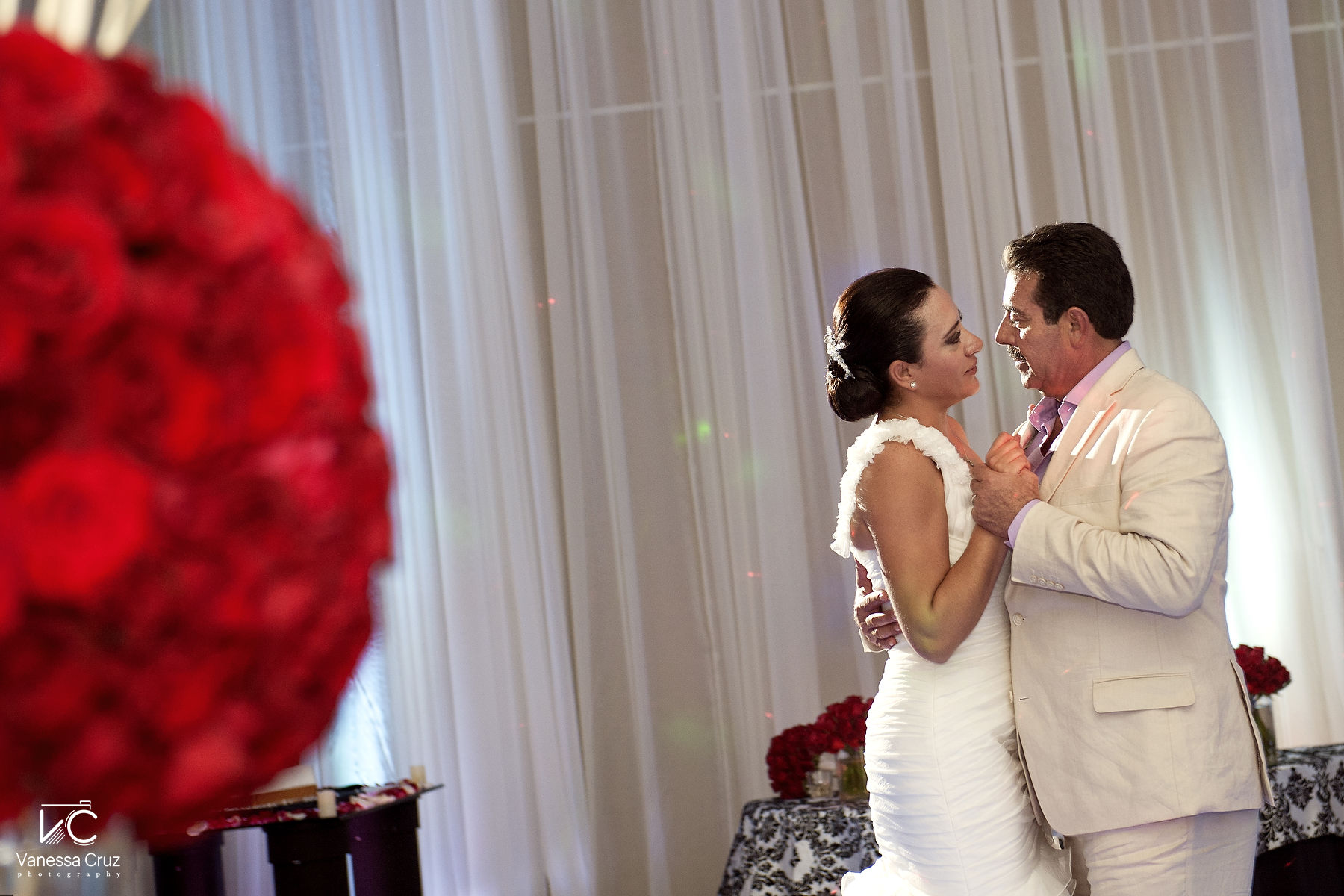 Bride and Groom first dance Hard Rock Cancun Mexico